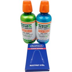 1 Liter Special Mundskyl mod Drlig nde THE BREATH Co. + Tungeskraber