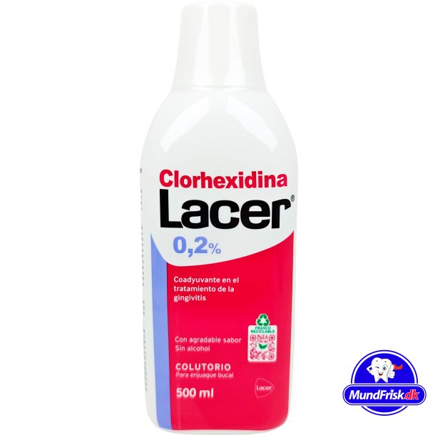 Chlorhexidin Mundsplung 0,20% LACER Clorhexidina 500 ml