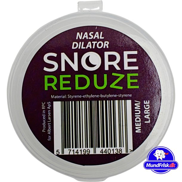 SnoreReduze Dilatator Nsvidgare fr bttre smn och mindre snarkning MEDIUM/LARGE