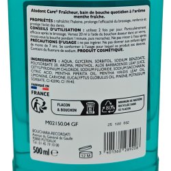 ALODONT Care Mundskyl Freshness 500 ml