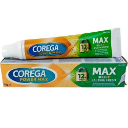 Proteselim COREGA Power Max Hold + Lasting Fresh Zinkfri 70g