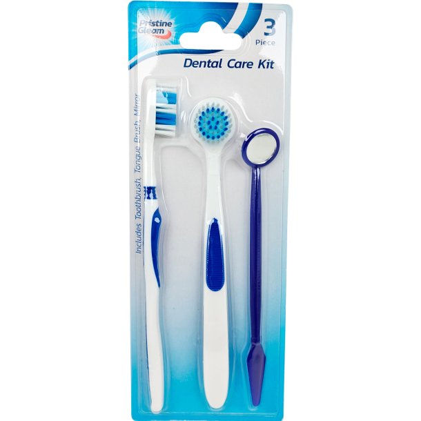 Tandvrdssats PRISTINA GLEAM Pristine Gleam Dental Care Kit  3 delar fr komplett munvrd