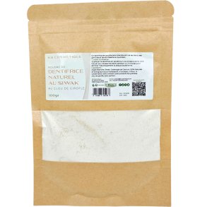 Miswak Tandpasta Pulver KB COSMETIQUE Poudre de Dentifrice Naturel au Siwak - Clove (refill 100 g)