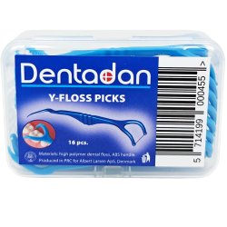Y-Floss Picks Dentadan Dental floss beugel met tandenstoker