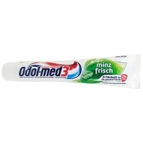 Odol-Med-3 Tandpasta Minz Frisch (75 ml)� Frisk �nde og effektiv beskyttelse