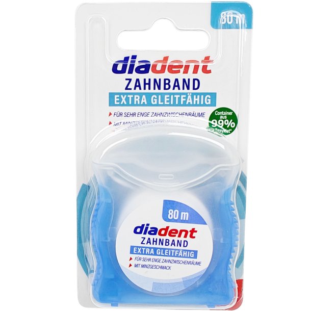 Kopi af Vokset Tandtr�d DIADENT Fresh Mint &amp; Fluor 100 mtr.