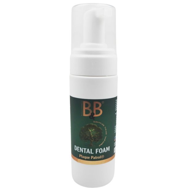 B&B Plaque Patrol Dental Foam � Vaahtoava hampaidenhoito koirille 100 ml