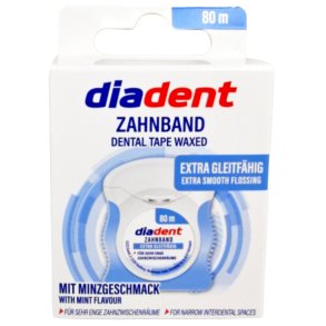 Diadent PFTE tandb�nd med mint og fluor � 80 m
