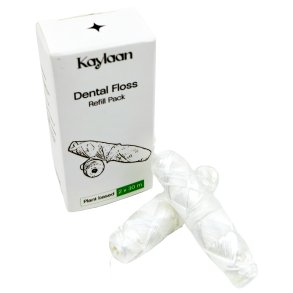 Kaylaan plantebaseret tandtr�d refill med candelillavoks (2 x 30 m)
