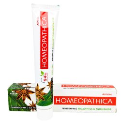 Astera Homeopathica Whitening Tandpasta � Eucalyptus &amp; Anise, Fluorfri &amp; Mintfri (75 ml.)