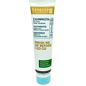 Luomu hammastahna - BenecosBIO Fresh Me Up Before I Go Go fluoridilla (75 ml.)