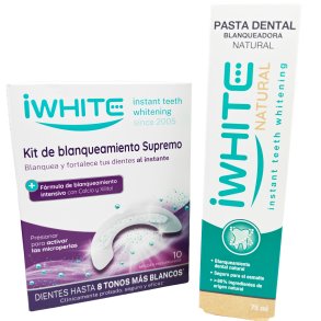iWhite Smilebox Instant 2 Whitening Kit + Natural Whitening Toothpaste (75 ml.)