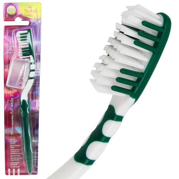 Whitening Tandb�rste NOBIL Care Full White 3D Medium