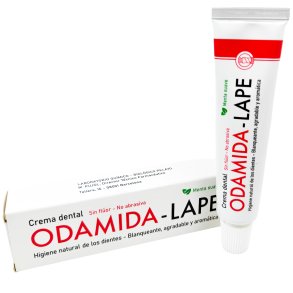 Odamida-Lape Fluorfri Tannkrem med Mild Mint (25 ml)