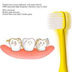 Batteri Elektrisk tannbrste for barn Inkl. 2 brstehoder Kid Electric