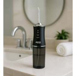 JOCCA kabellose Munddusche mit 3 Einstellungen und 4 Aufs�tzen