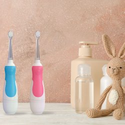 El-Tandbrste Baby 0-5 r Les Babygators Sonic Batteri