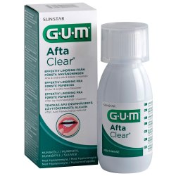 GUM AftaClear Mundskyl Mod Orale Blister &amp; Sr 120 ml