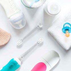 El-Tandbrste Baby 0-5 r Les Babygators Sonic Batteri