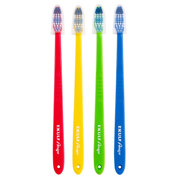 4 st. Ekulf Amigo tandborstar