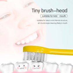 Batteri Elektrisk tannbrste for barn Inkl. 2 brstehoder Kid Electric