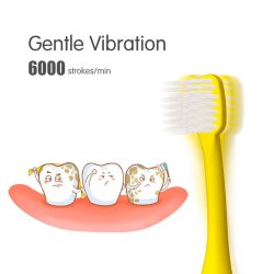 Batteri Elektrisk tannbrste for barn Inkl. 2 brstehoder Kid Electric