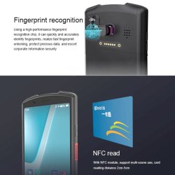 Hndterminal PDA Scanner 6.0 Android 13 inkl. Pistolgrep og dokkingstasjon 2D