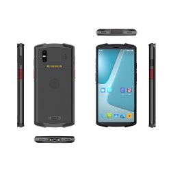 Hndterminal PDA Scanner 6.0 Android 13 inkl. Pistolgrep og dokkingstasjon 2D