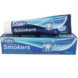 Whitening Tandpasta Active Oral Care Smokers Fresh Breath 100 ml.