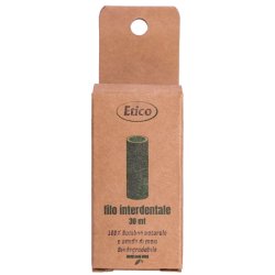 Bredygtig Tandtrd Etico 30 mtr. + Bambus Dispenser