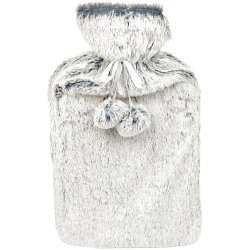 Varmvattenflaska Pls + tofsar 2 ltr.