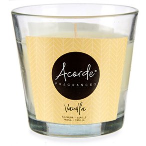 Duftlys Glas Acorde VANILLA 28 Timer