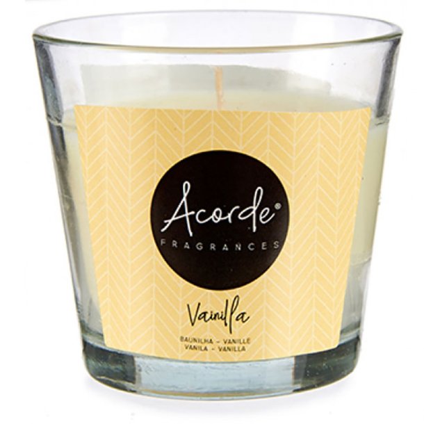 Duftlys Glas Acorde VANILLA 28 Timer