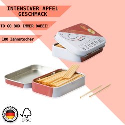 Wunder Tandstikker Med Smag APPLE Sampak