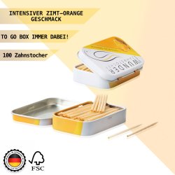 Wunder tannpirkere med smak av kanel+appelsin Sampak