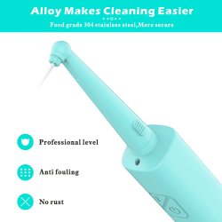 Elektrischer Zahnreiniger mit LED - NEUES MODELL - Entfernen Sie Plaque und Zahnstein zu Hause