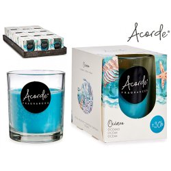 Duftlys Glas Acorde OCEAN 30 Timer