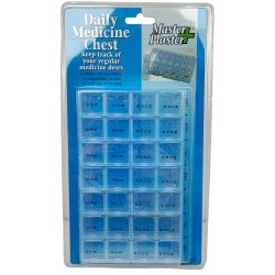 Pilleboks 7-dages Masterplast Pilleske 28 Rum