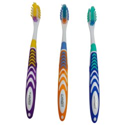 Tandborstar 3 st. Claradent Vuxen Medium