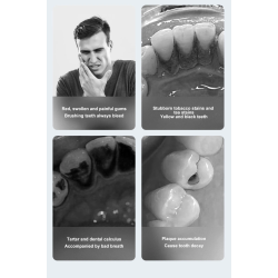 Elektrisk tandrengring fr plack och tandsten 3 hastigheter