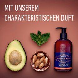 Gillette King C. Bart- und Gesichtswaschmittel 350 ml.