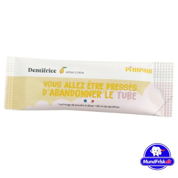 Nat&uuml;rliche Zahnpasta Pimpant LEMON Nachf&uuml;llung 8 gr.
