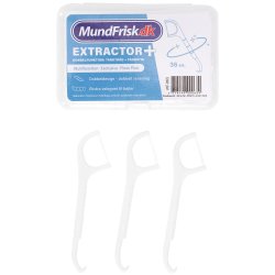 Dobbel Floss + Tannpirker MundFrisk Extractor+ 36 stk.