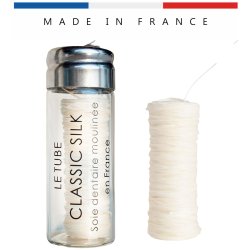 Tanntrd kologisk Grown Le Tube Classic Silk 2 x 20 mtr. + Glassdispenser