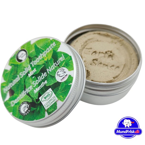 Organisk solid tandkrm Earth Sense Mint 40 gr.