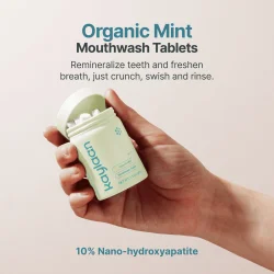 Hydroxyapatite Mundskyl Tabletter KAYLAAN Xylitol &amp; Mint (90 stk.)
