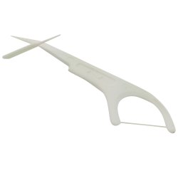 MundFrisk Combi Floss Pick - Tandtrds-bjle med mellemrumsbrste