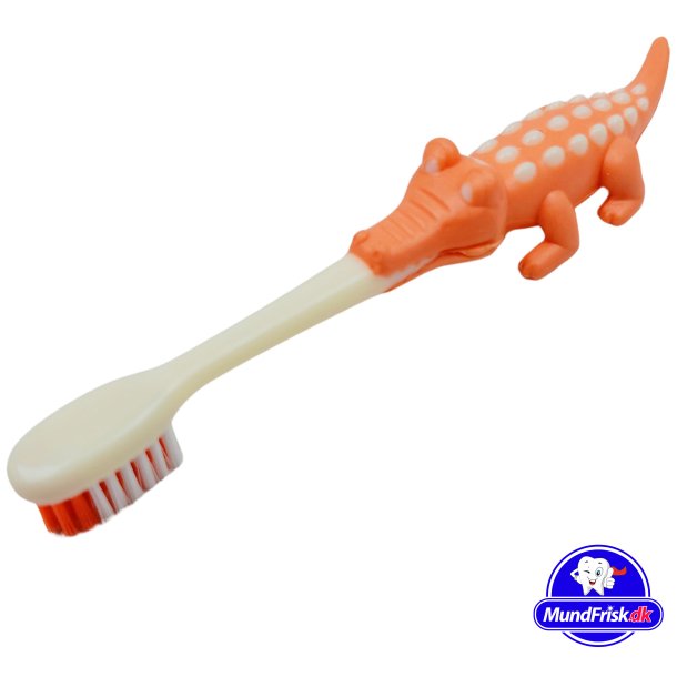 Barntandborste Setablu Crocodile 3 r/+