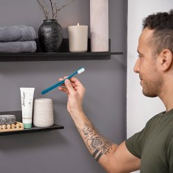 Jordan Tandbrster 2 stk. Green Clean MEDIUM