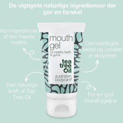 Tea Tree Oil Mouth Gel Dry Mouth Australian Bodycare 50 ml.